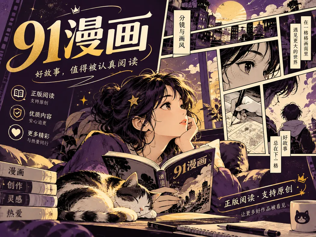 漫画分格节奏视觉